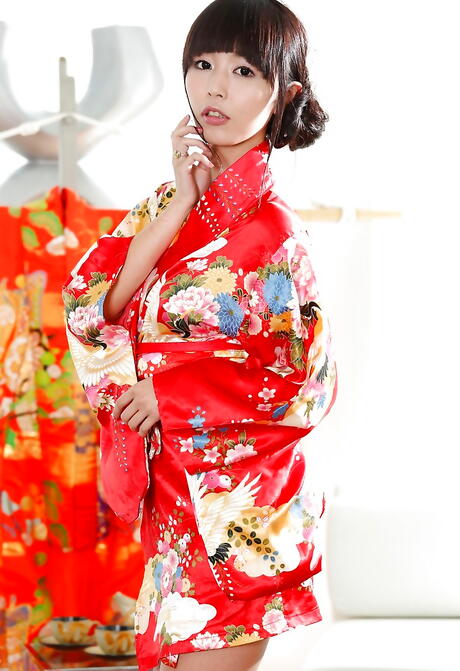 Curious japanese dark-haired Marica Hase in xxx hardcore scene 